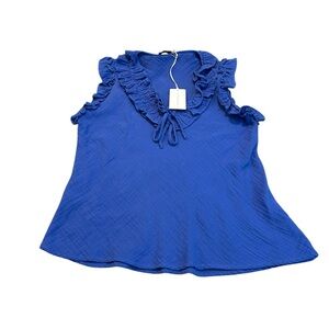 STARK X ampard blue duke top nwt